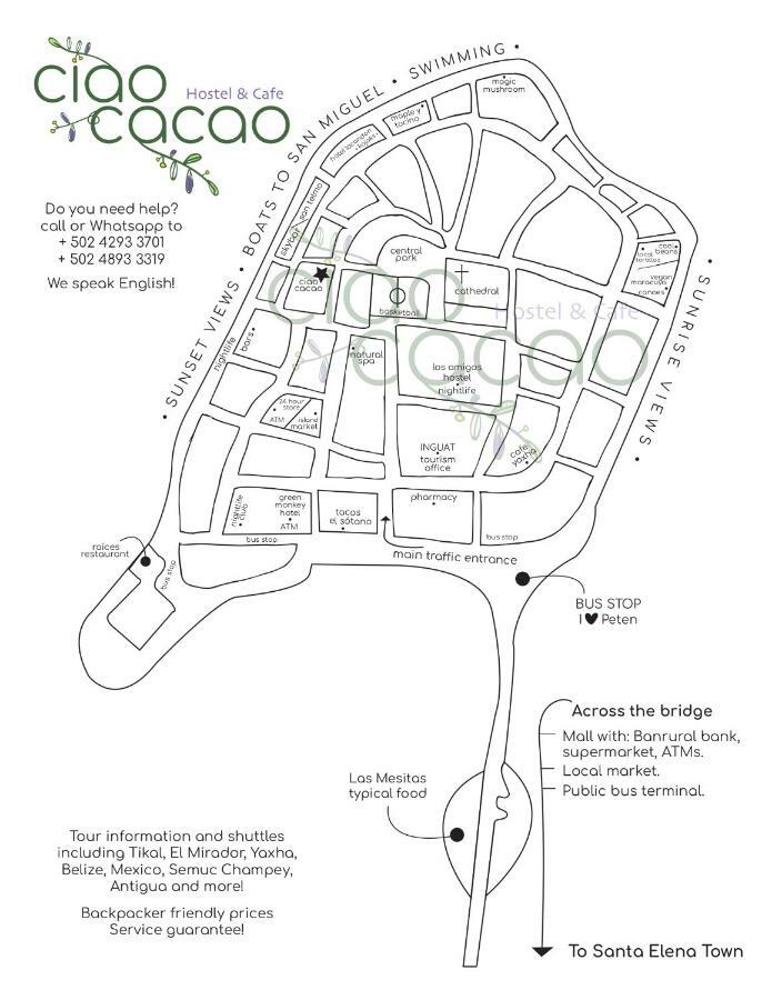 Ciao Cacao Hostel & Vegan Cafe ฟลอเรส ภายนอก รูปภาพ